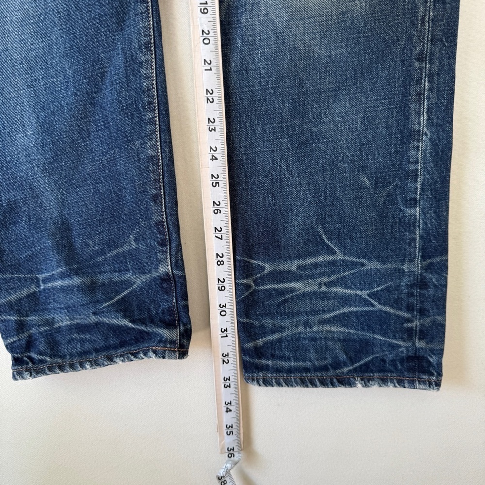 John Elliot The Daze Nimbus Mens Jeans Blue Size 36 Button Fly Luxury Designer - Picture 7 of 14